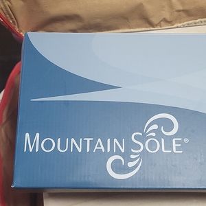Mountain Sole, size 10, brown leather